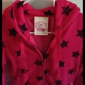 Pink size small hoodie jacket